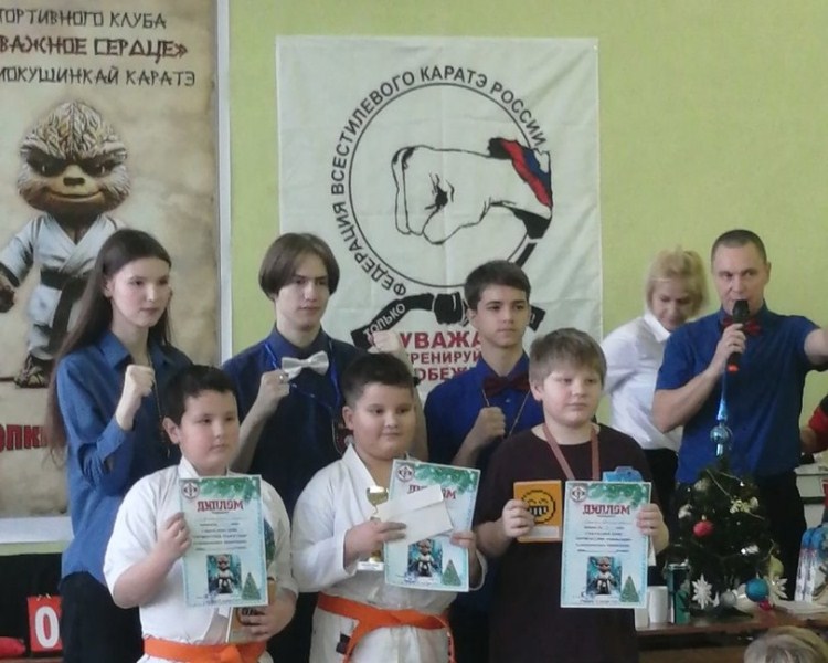 Турнир по киокушинкай каратэ г. Иваново.