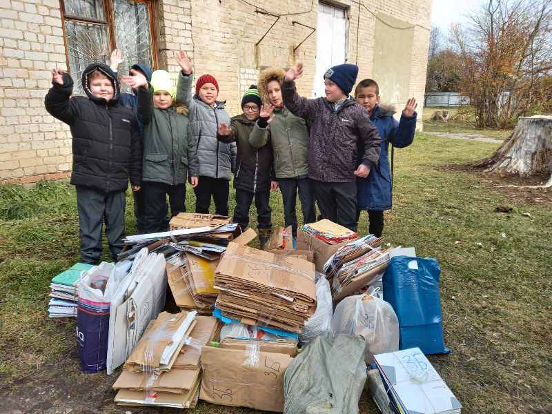 Всероссийская акция по сбору макулатуры в поддержку национального проекта «Экология» «БумБатл»..