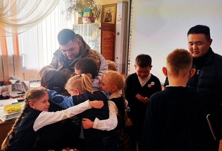 Встреча с участником СВО.